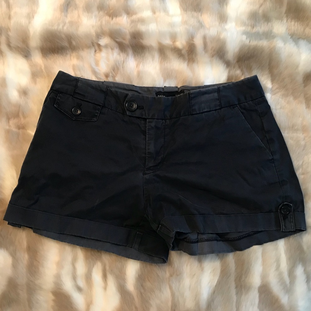 **3/$15** Banana Republic navy shorts